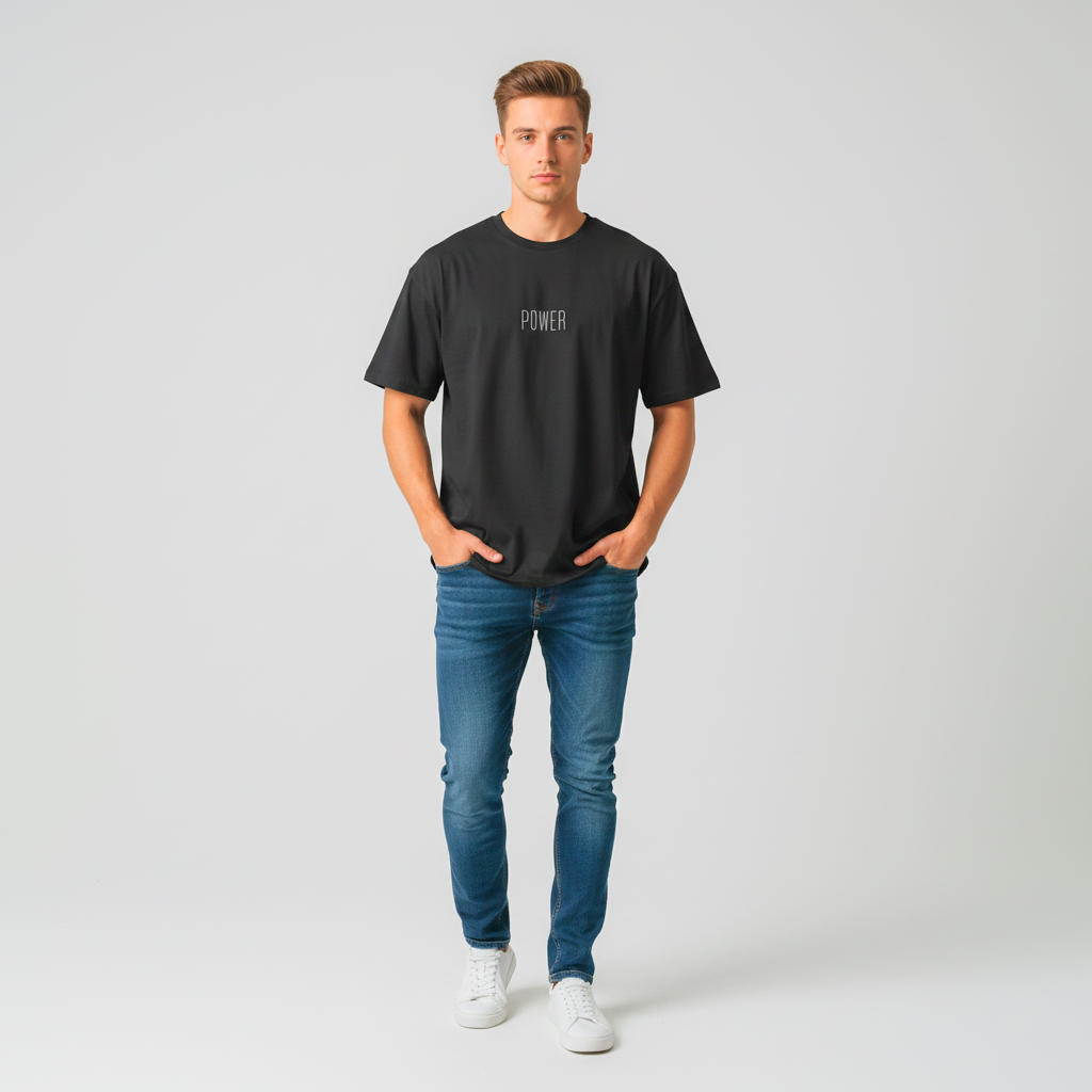 T-shirt “Power.” — Vision Blanche