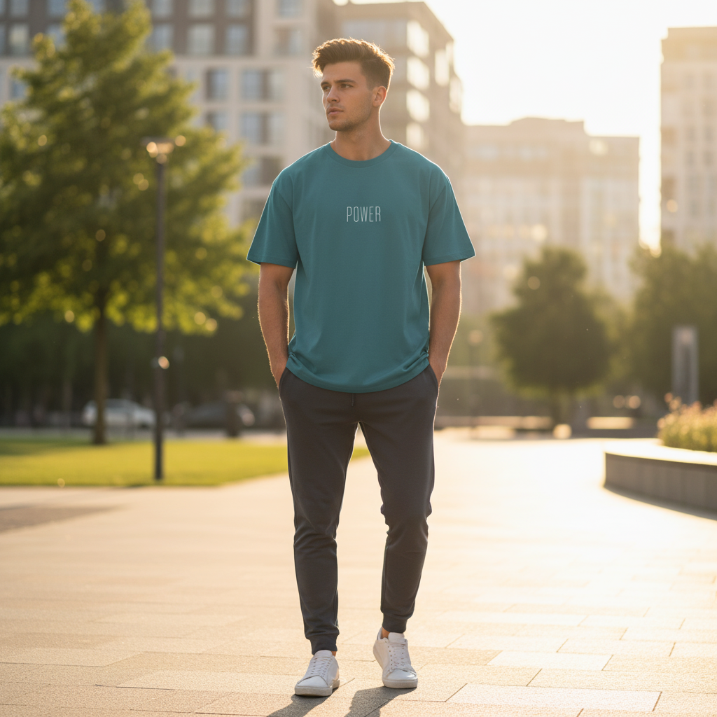 T-shirt “Power.” — Vision Blanche
