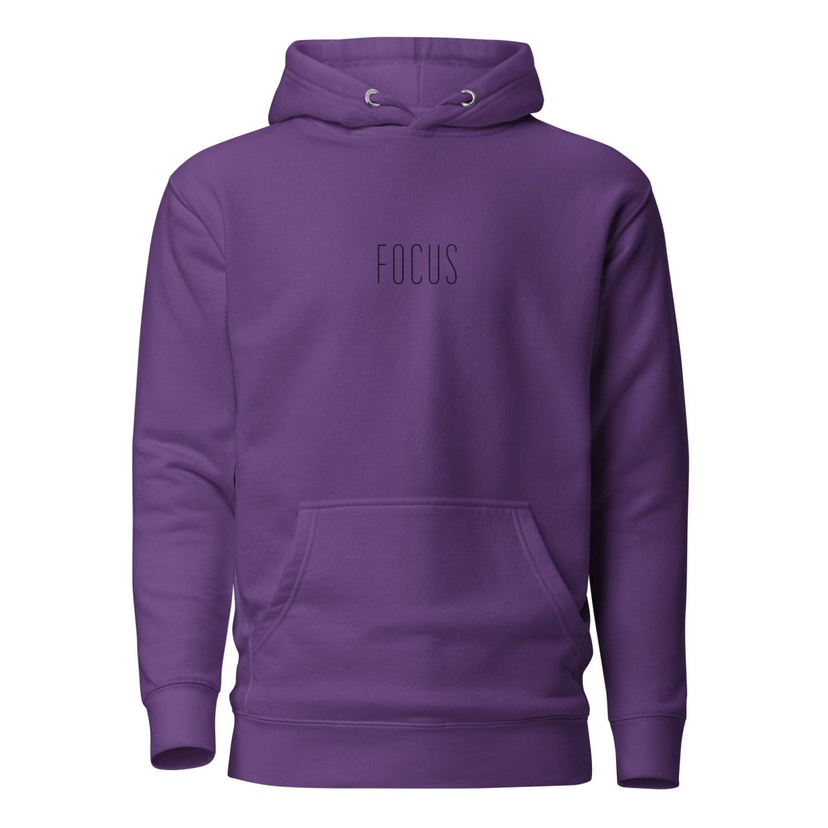 Hoodie Premium Unisexe – FOCUS (Noir) - Wearistic