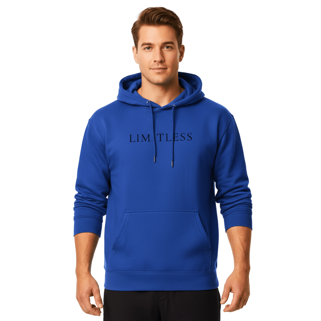 Hoodie Premium Unisexe – LIMITLESS (Noir) - Wearistic