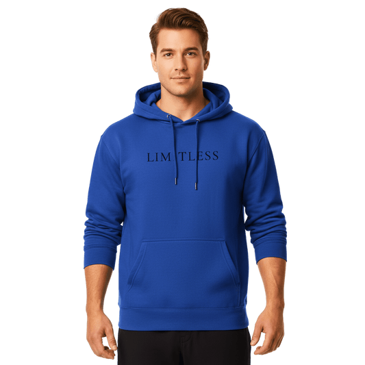 Hoodie Premium Unisexe – LIMITLESS (Noir) - Wearistic