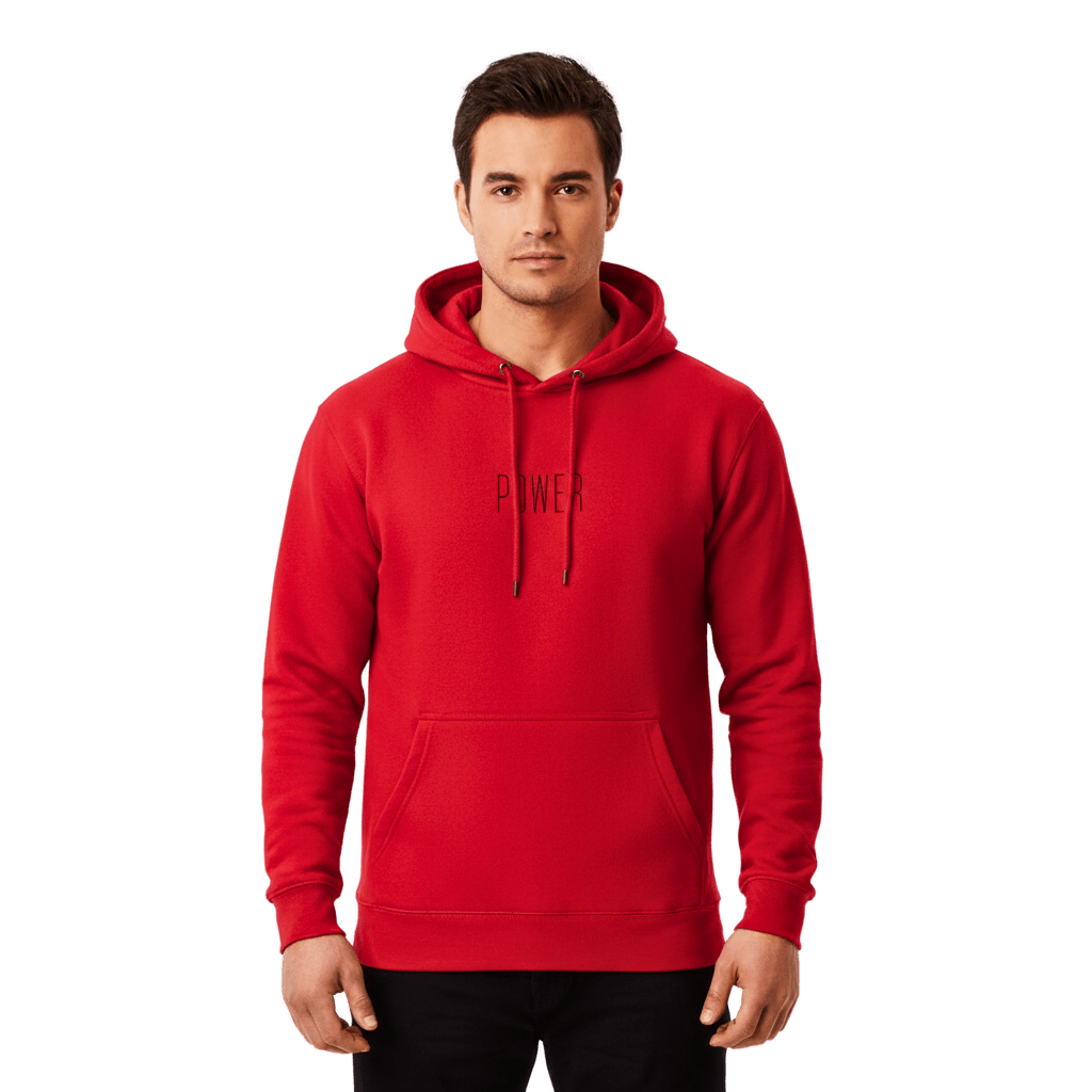Hoodie Premium Unisexe – POWER (Noir) - Wearistic