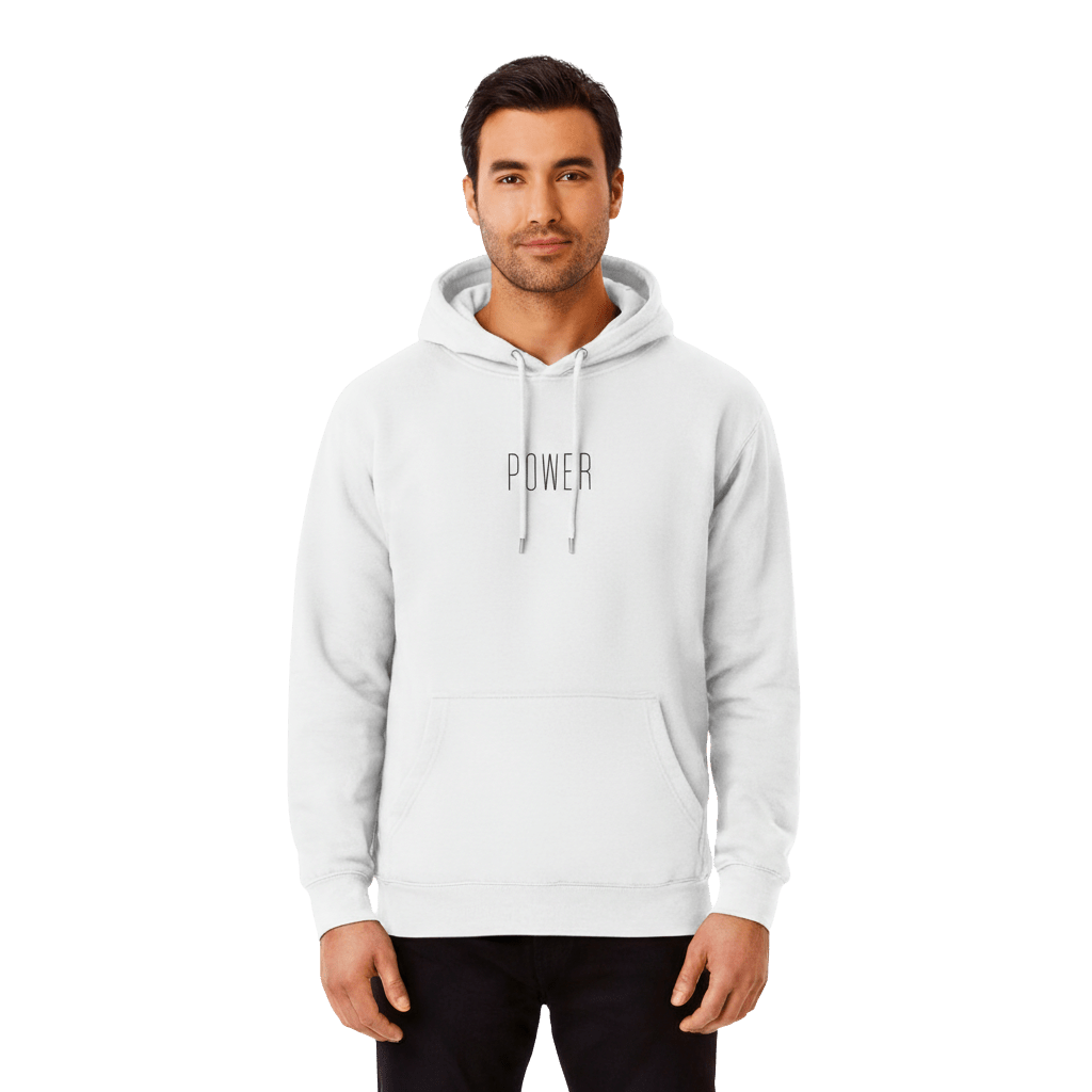 Hoodie Premium Unisexe – POWER (Noir) - Wearistic
