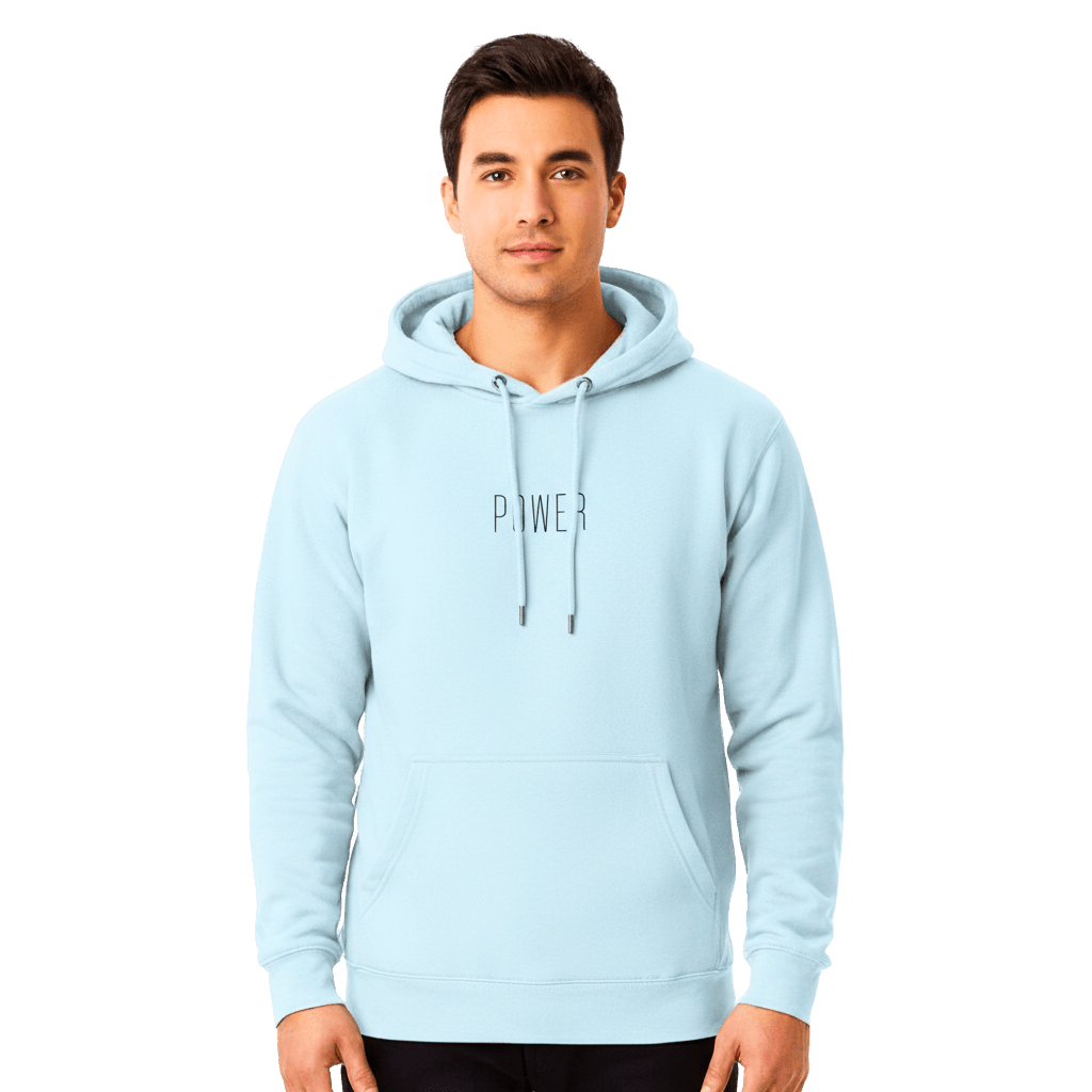 Hoodie Premium Unisexe – POWER (Noir) - Wearistic