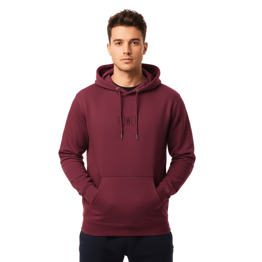Hoodie Premium Unisexe – POWER (Noir) - Wearistic