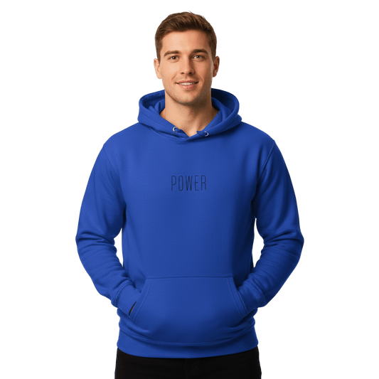 Hoodie Premium Unisexe – POWER (Noir) - Wearistic