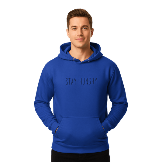 Hoodie Premium Unisexe – STAY HUNGRY (Noir) - Wearistic