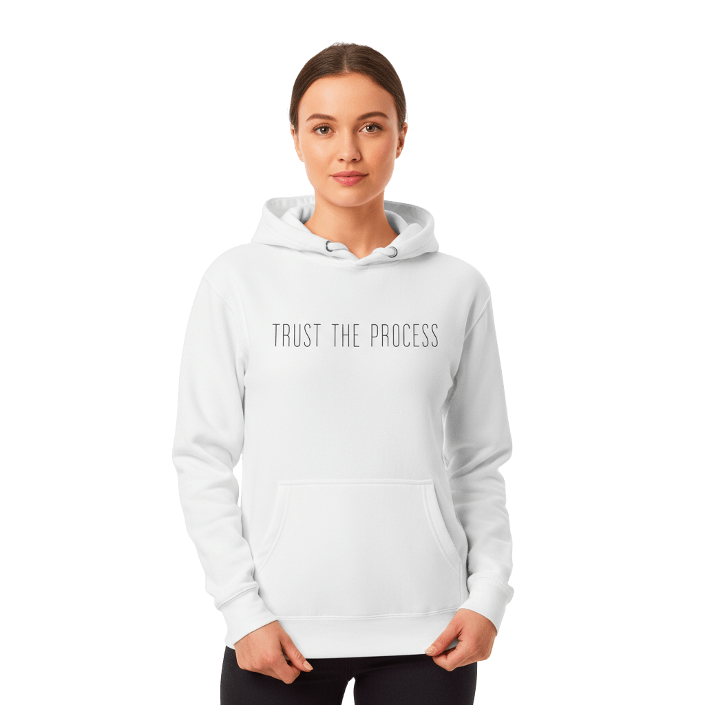 Hoodie Premium Unisexe – TRUST THE PROCESS (Noir) - Wearistic