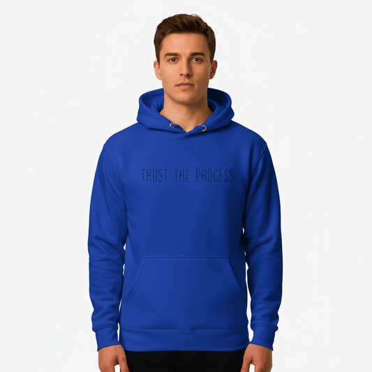 Hoodie Premium Unisexe – TRUST THE PROCESS (Noir) - Wearistic