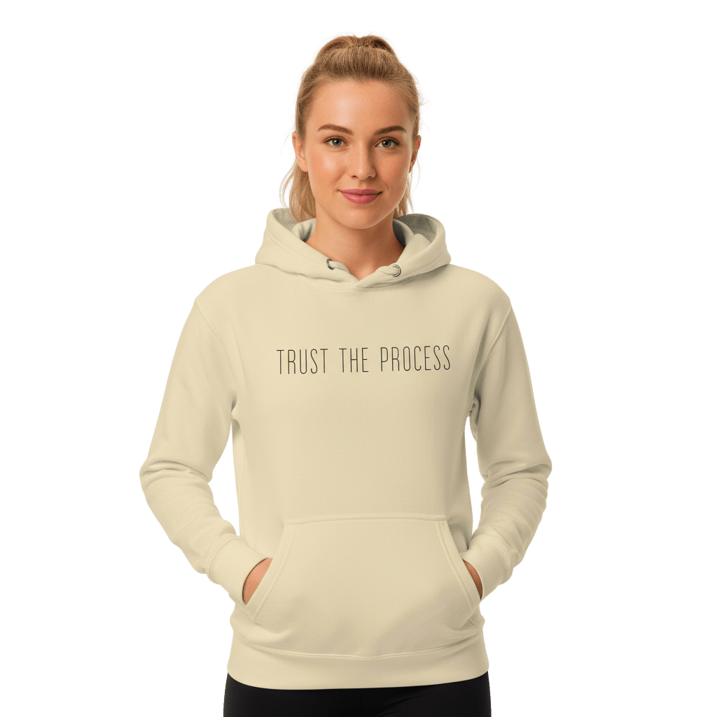 Hoodie Premium Unisexe – TRUST THE PROCESS (Noir) - Wearistic