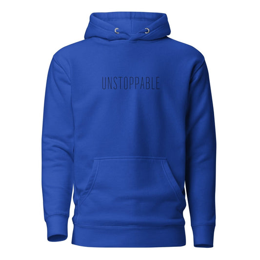 Hoodie Premium Unisexe – UNSTOPPABLE (Noir) - Wearistic