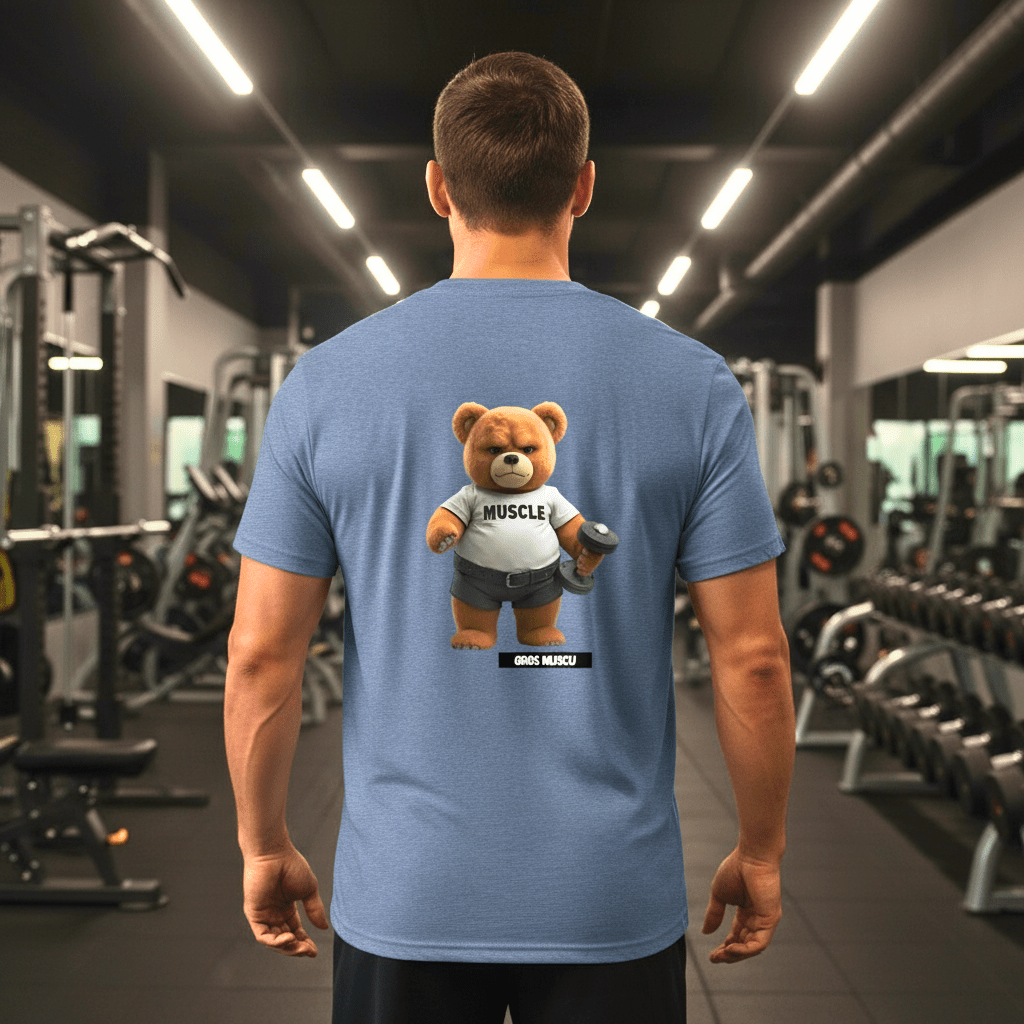 T-shirt unisexe en coton biologique – BEAR - Wearistic