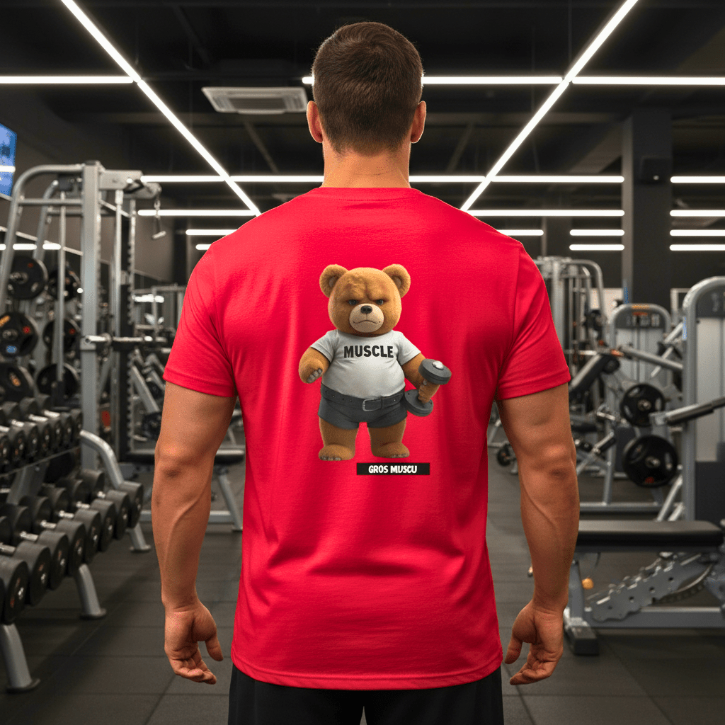 T-shirt unisexe en coton biologique – BEAR - Wearistic
