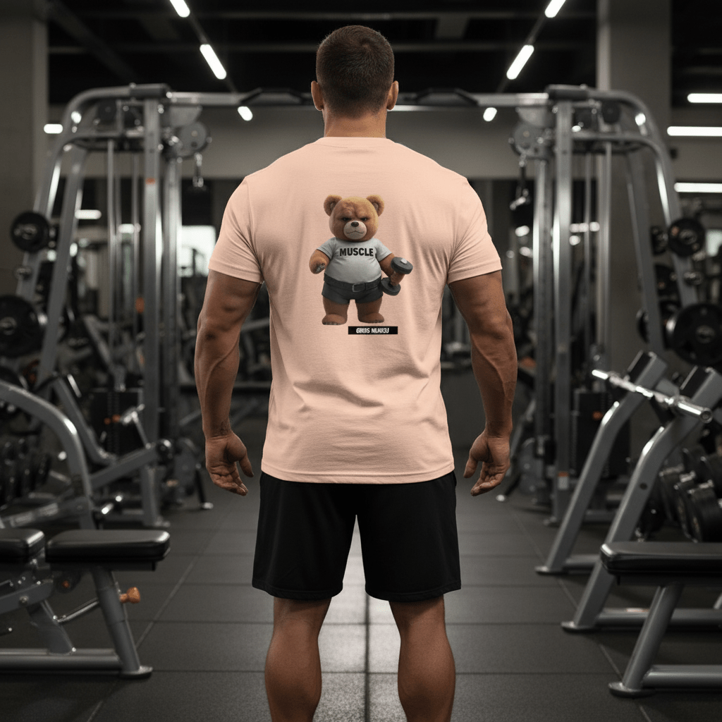 T-shirt unisexe en coton biologique – BEAR - Wearistic