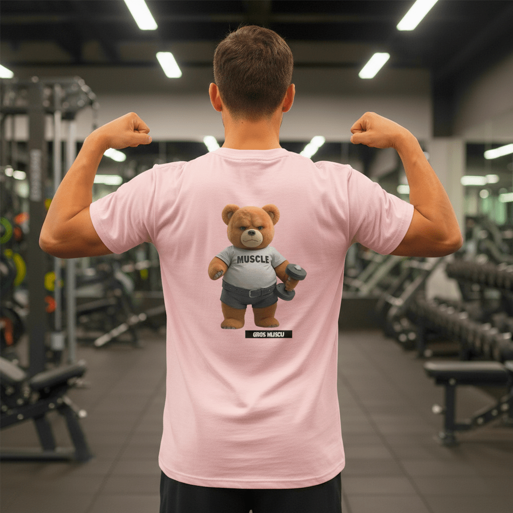 T-shirt unisexe en coton biologique – BEAR - Wearistic