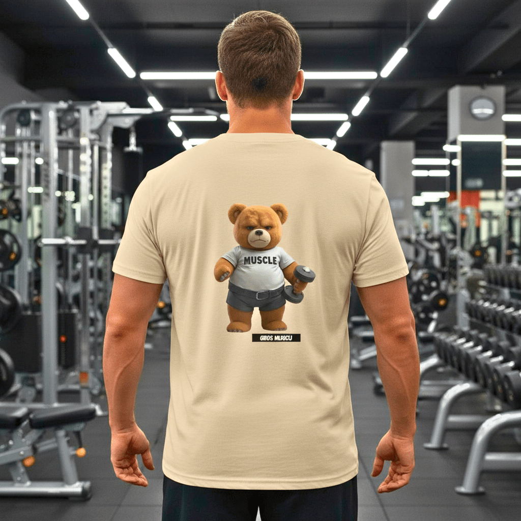 T-shirt unisexe en coton biologique – BEAR - Wearistic