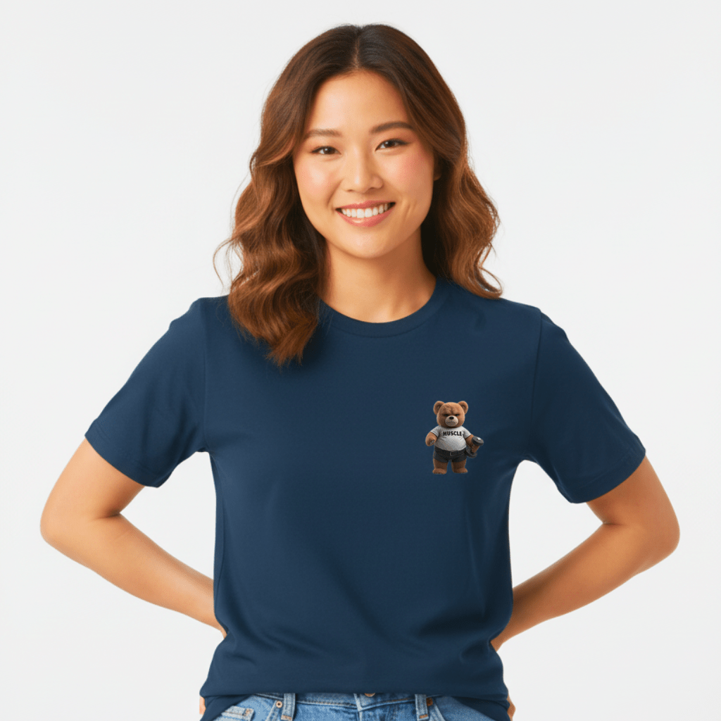 T-shirt unisexe en coton biologique – BEAR (Petit) - Wearistic
