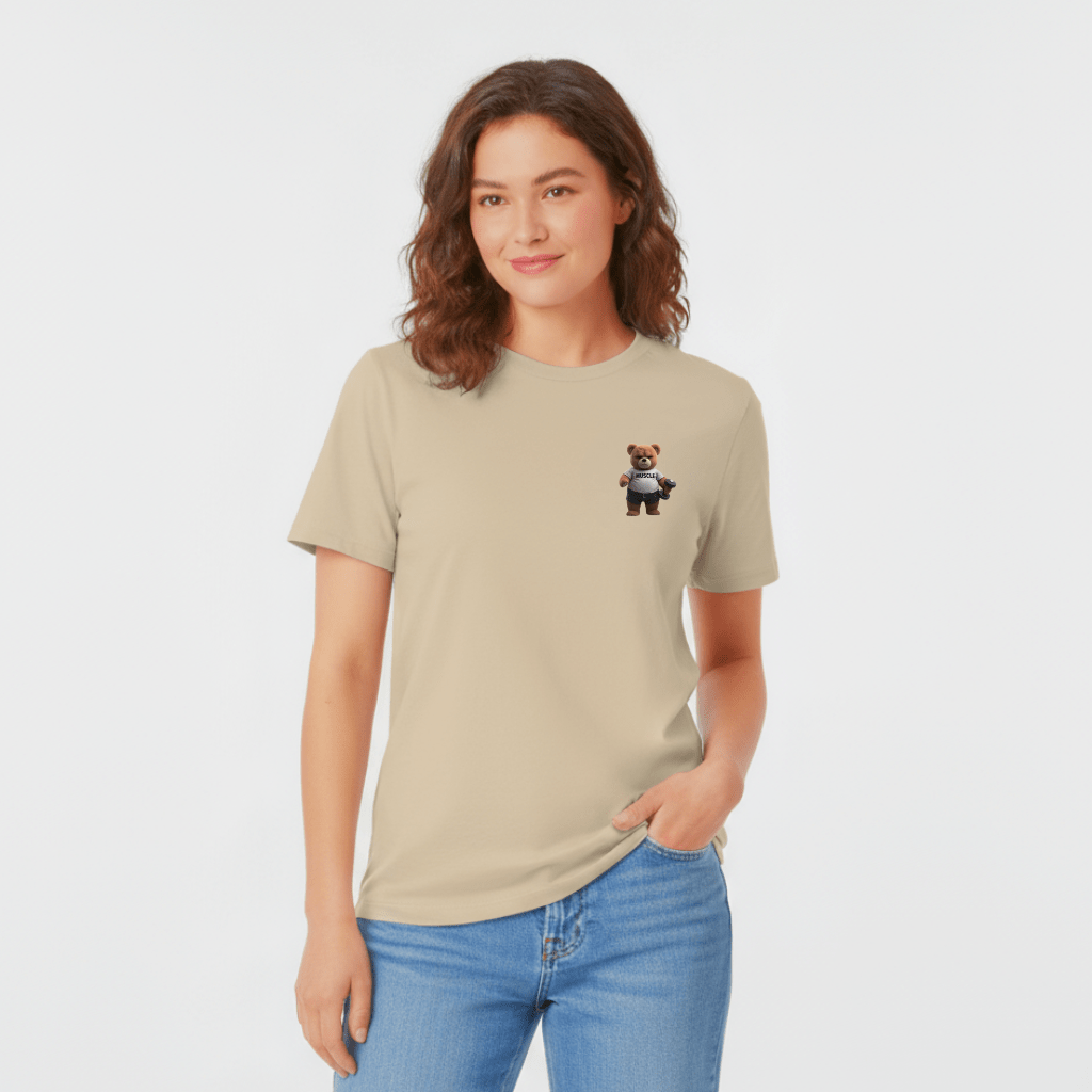T-shirt unisexe en coton biologique – BEAR (Petit) - Wearistic