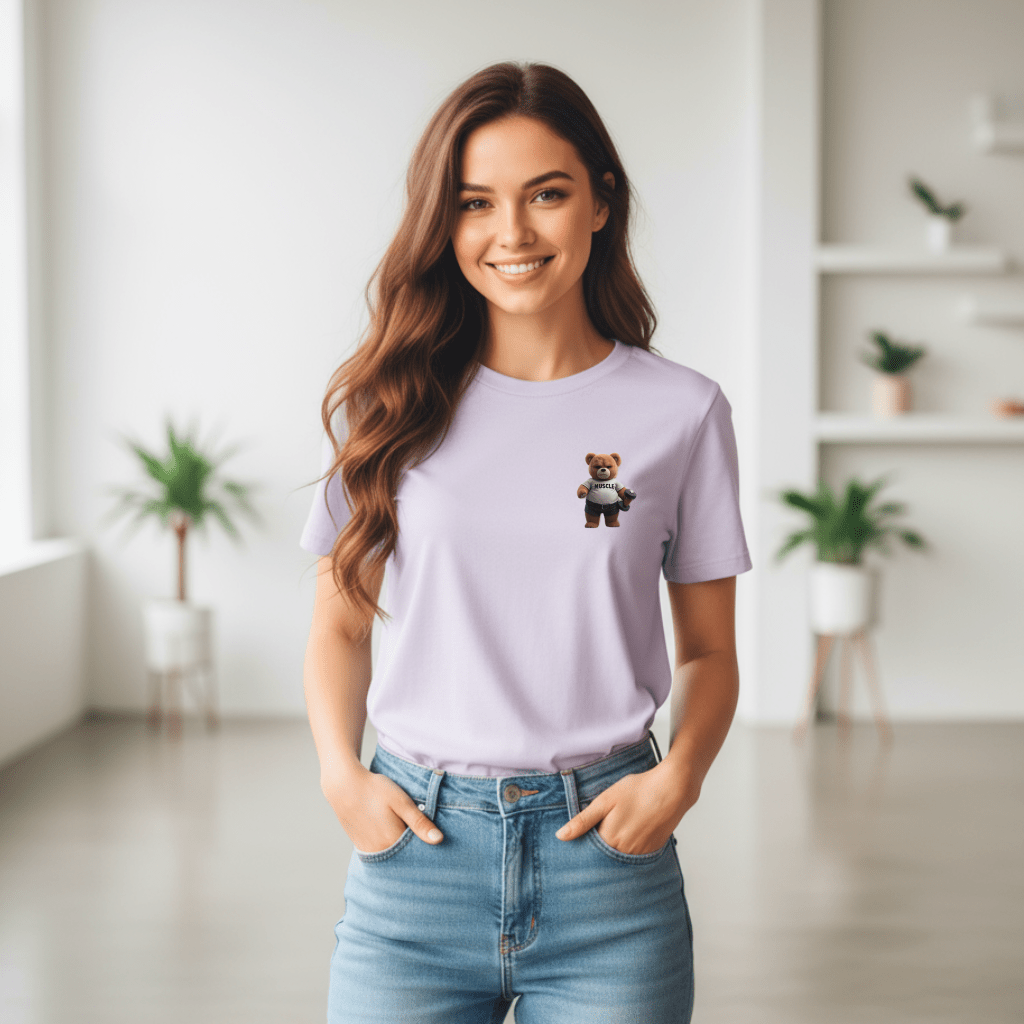 T-shirt unisexe en coton biologique – BEAR (Petit) - Wearistic