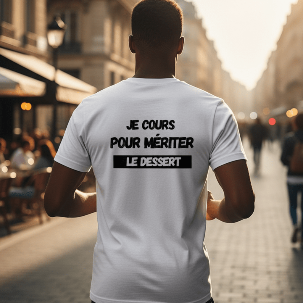 T-shirt unisexe en coton biologique – MOTIVATION GOURMANDE - Wearistic