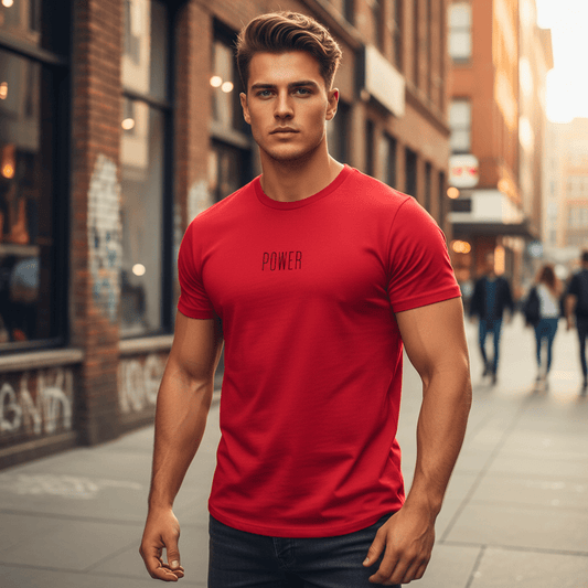 T-shirt unisexe en coton biologique – POWER - Wearistic