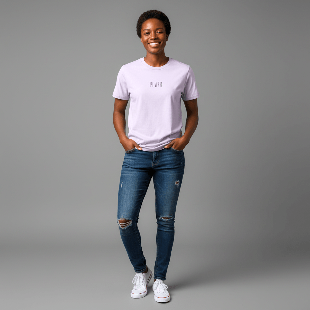 T-shirt unisexe en coton biologique – POWER - Wearistic