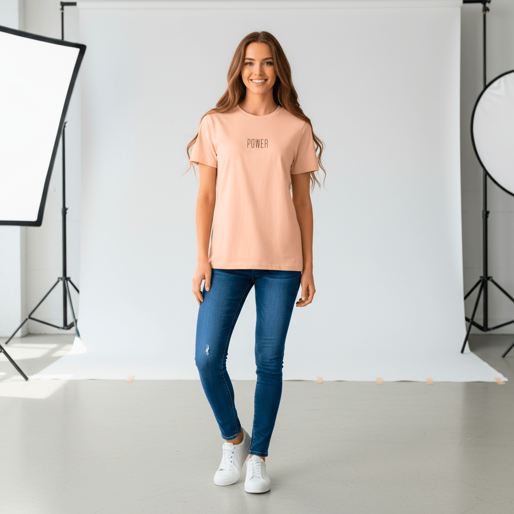 T-shirt unisexe en coton biologique – POWER - Wearistic