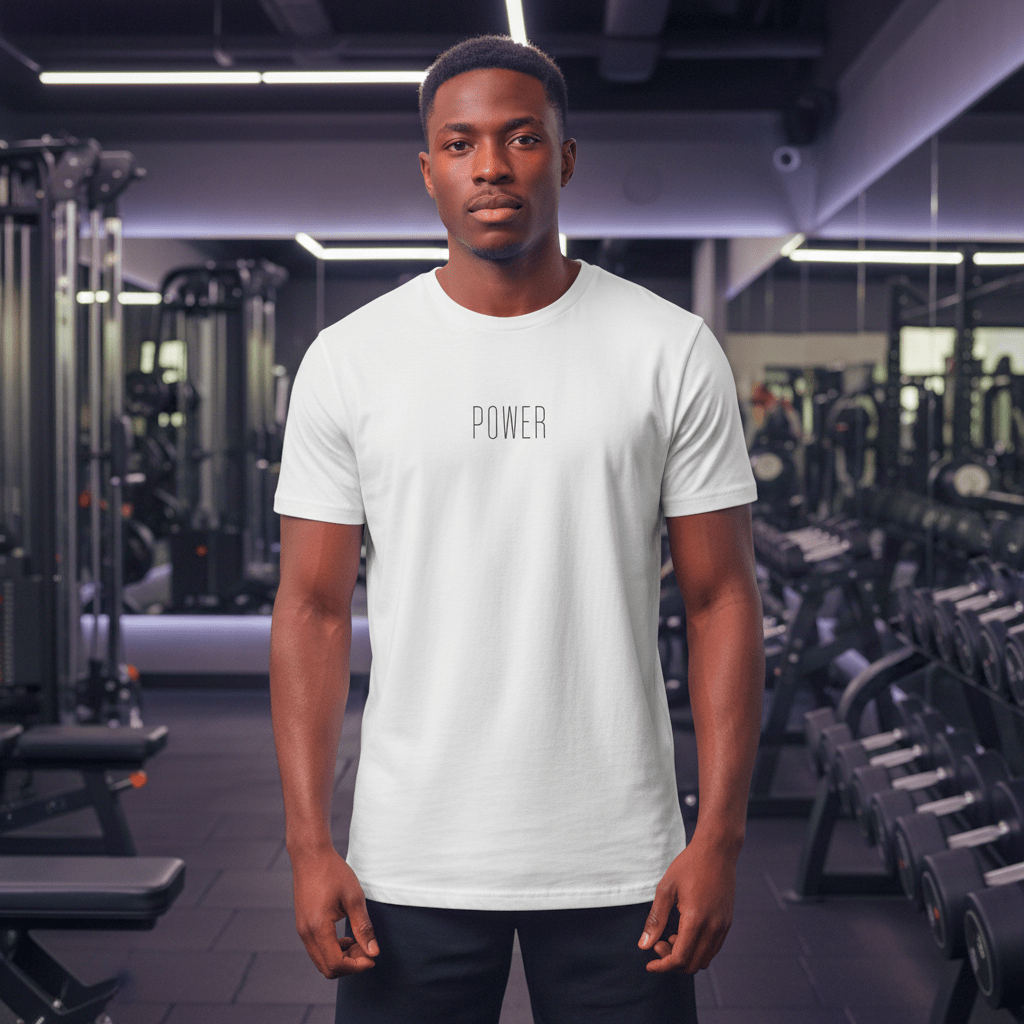 T-shirt unisexe en coton biologique – POWER - Wearistic