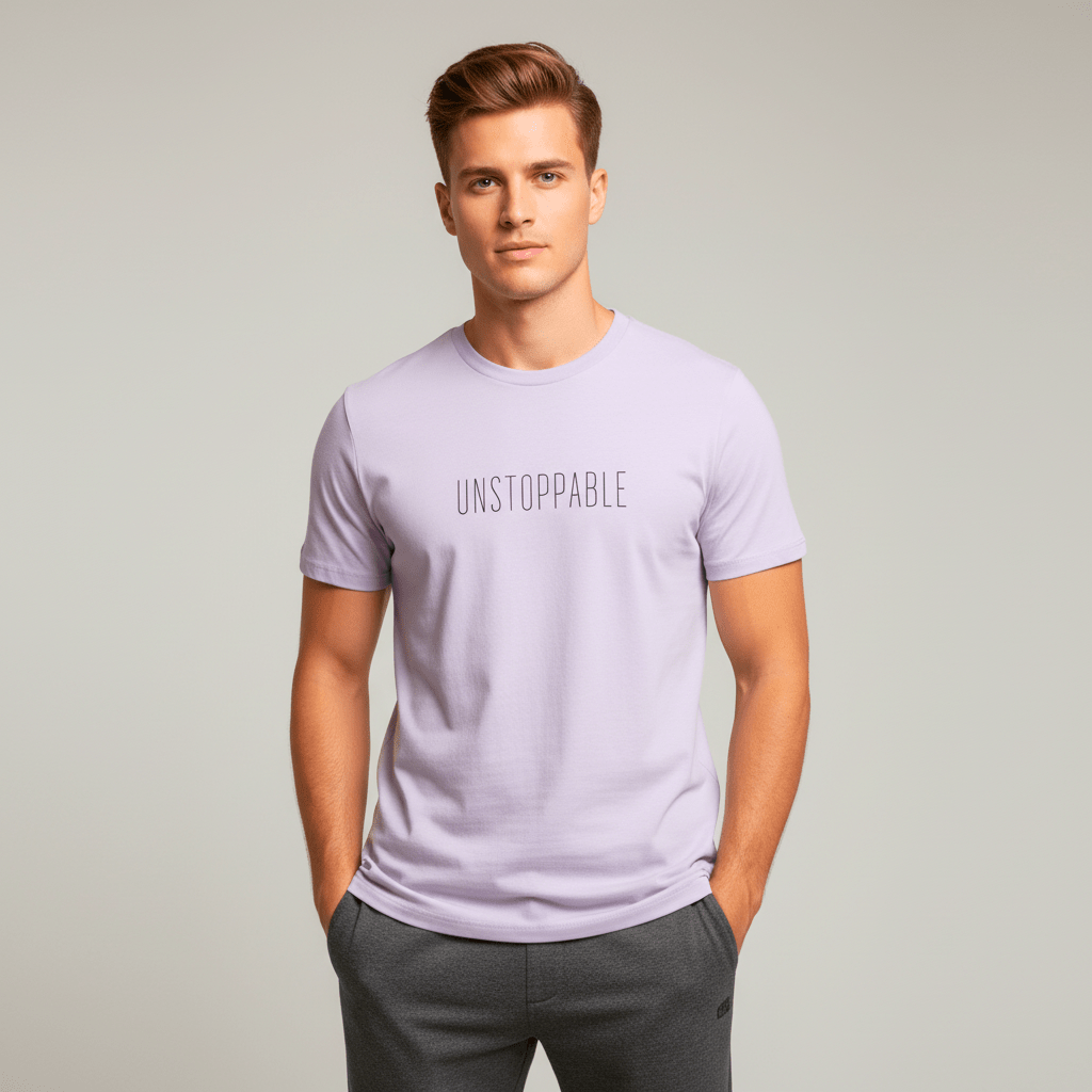 T-shirt unisexe en coton biologique - Unstoppable (noir) - Wearistic