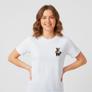 T-shirt “Bear.” — Vision Mini (pour ton “Petit”) — Pure Snow