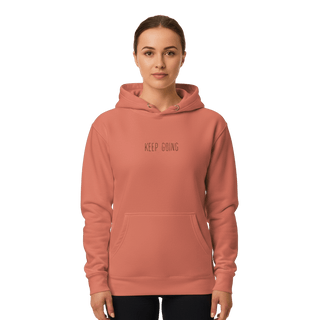 Hoodie “Keep Going.” — Ligne Noire — Dusty Rose