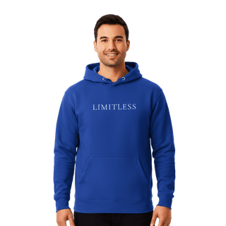Hoodie “Limitless.” — Ligne Blanche — Team Royal