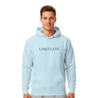 Hoodie “Limitless.” — Ligne Noire — Sky Blue