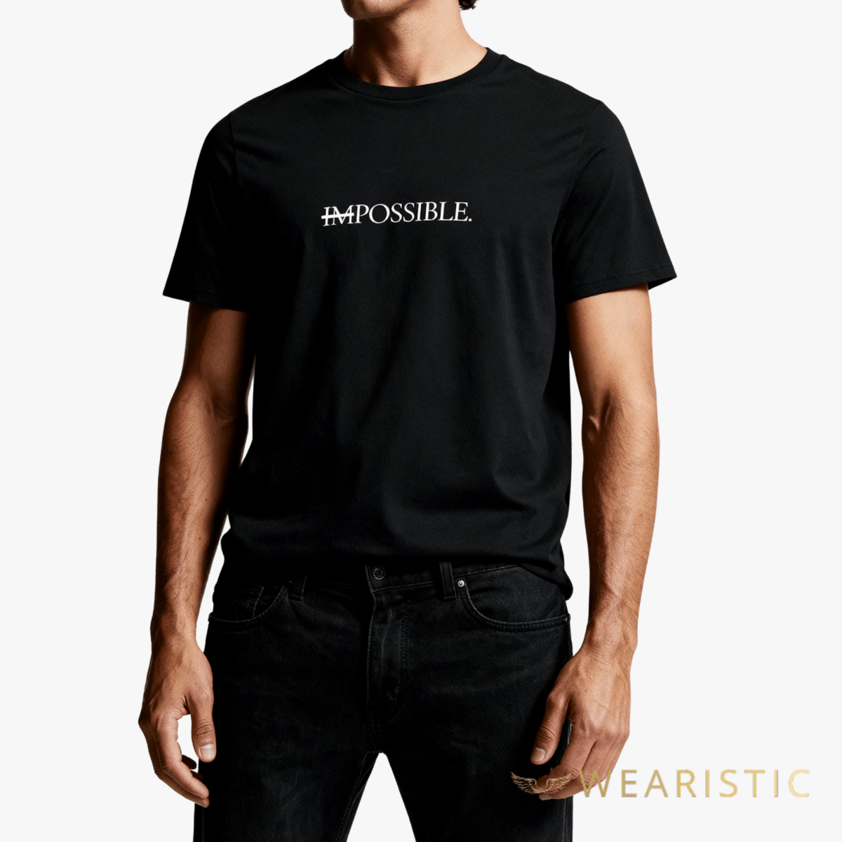 T-shirt “Impossible.” - Wearistic