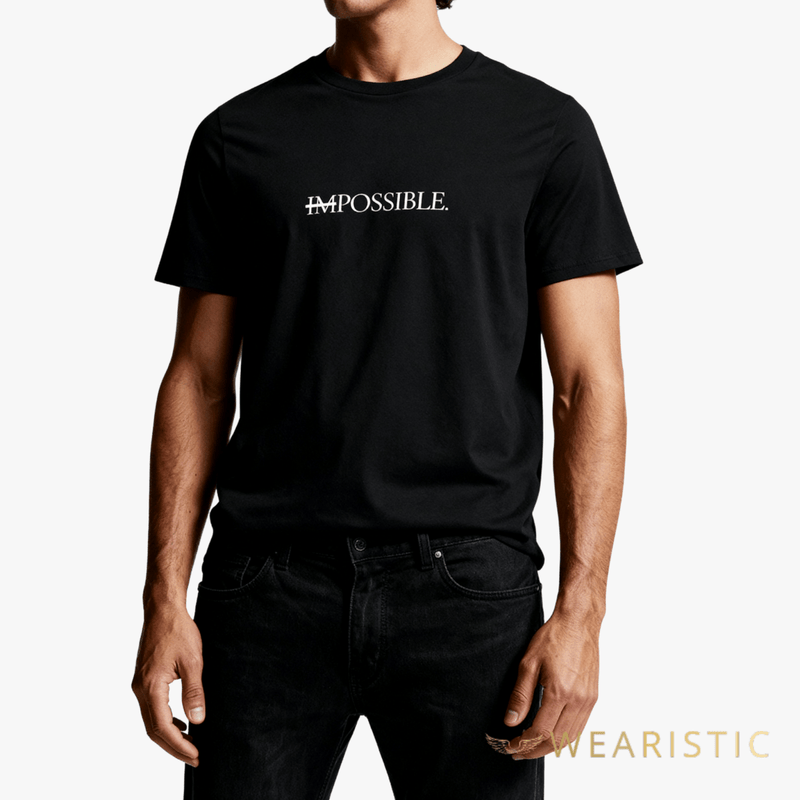 T-shirt “Impossible.” - Wearistic