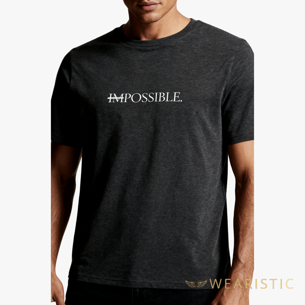 T-shirt “Impossible.” - Wearistic