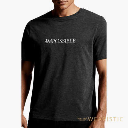 T-shirt “Impossible.” - Wearistic
