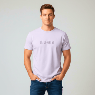 T-shirt “Be Different.” — Vision Noire — Lavande
