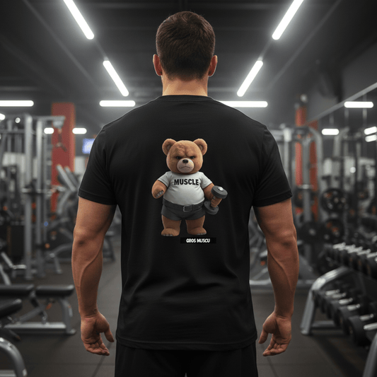 T-shirt unisexe en coton biologique – BEAR - Wearistic