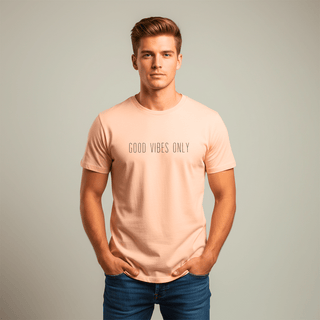 T-shirt “Good Vibes Only.” — Vision Noire — Fraiche Peche