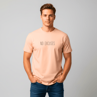 T-shirt “No Excuses.” — Vision Noire — Fraiche Peche