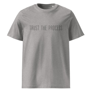 T-shirt “Trust The Process.” — Vision Noire — Gris Chiné