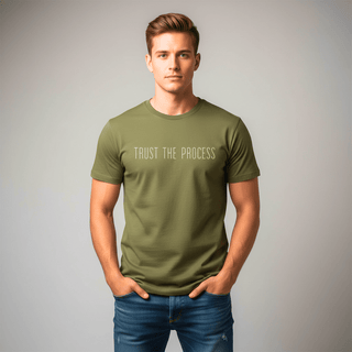 T-shirt “Trust The Process.” — Vision Blanche — Kaki