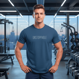 T-shirt “Unstoppable.” — Vision Blanche — Focus Navy