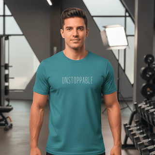 T-shirt “Unstoppable.” — Vision Blanche — Vision Blue