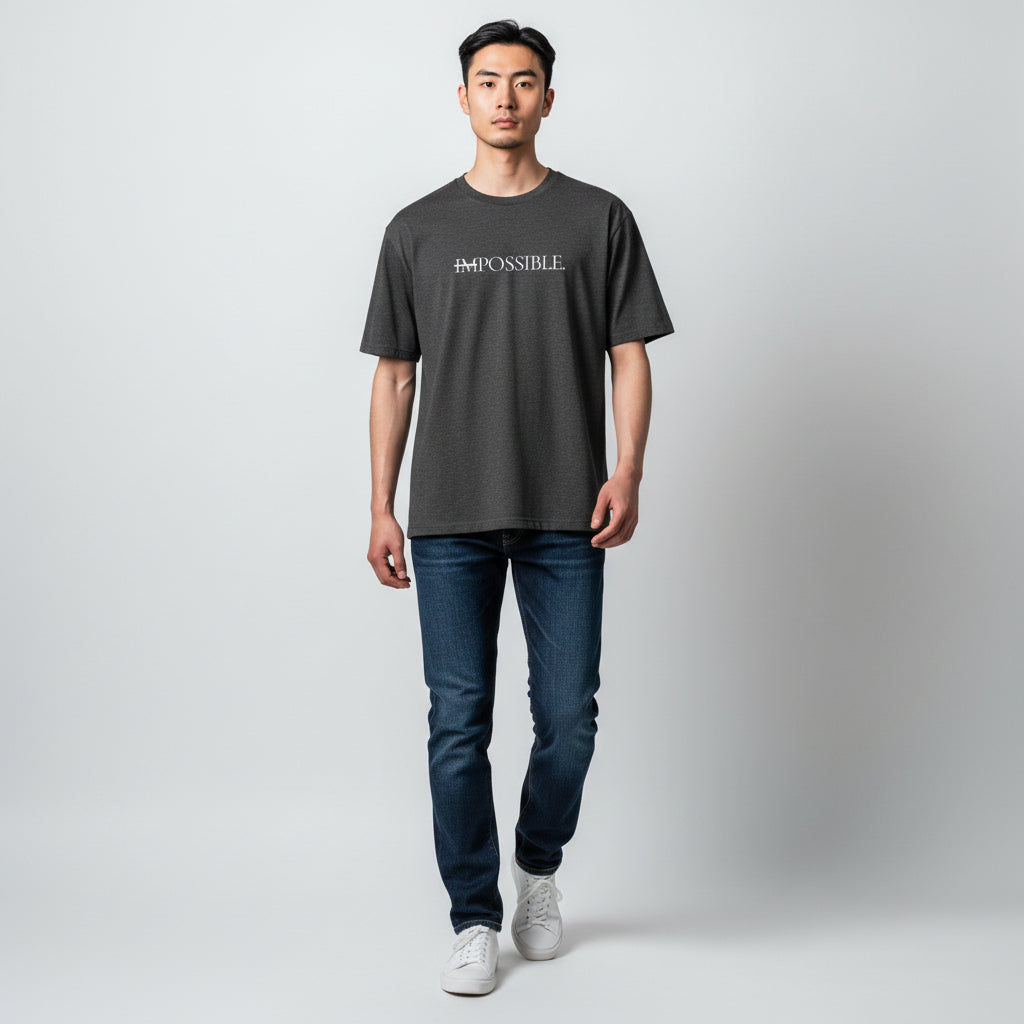 T-shirt “Impossible.”
