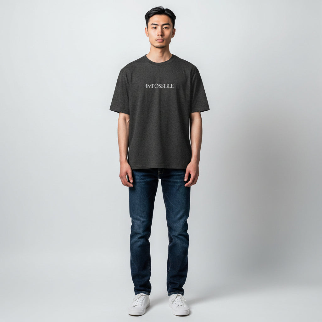 T-shirt “Impossible.”