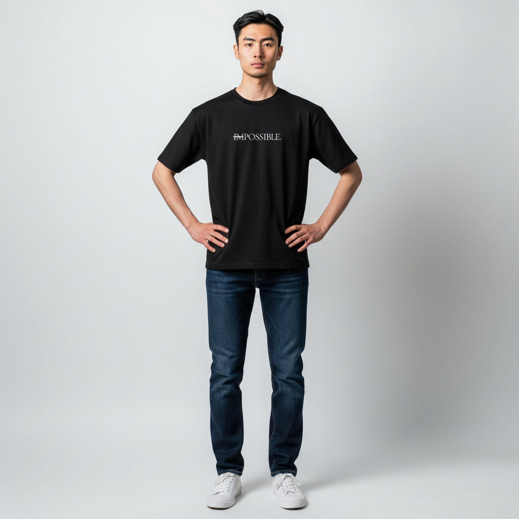 T-shirt “Impossible.”