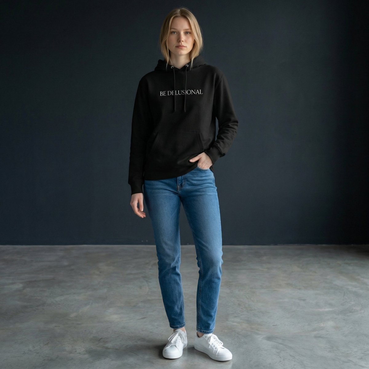 Wearistic Core Hoodie — Be Delusional Edition - Wearistic